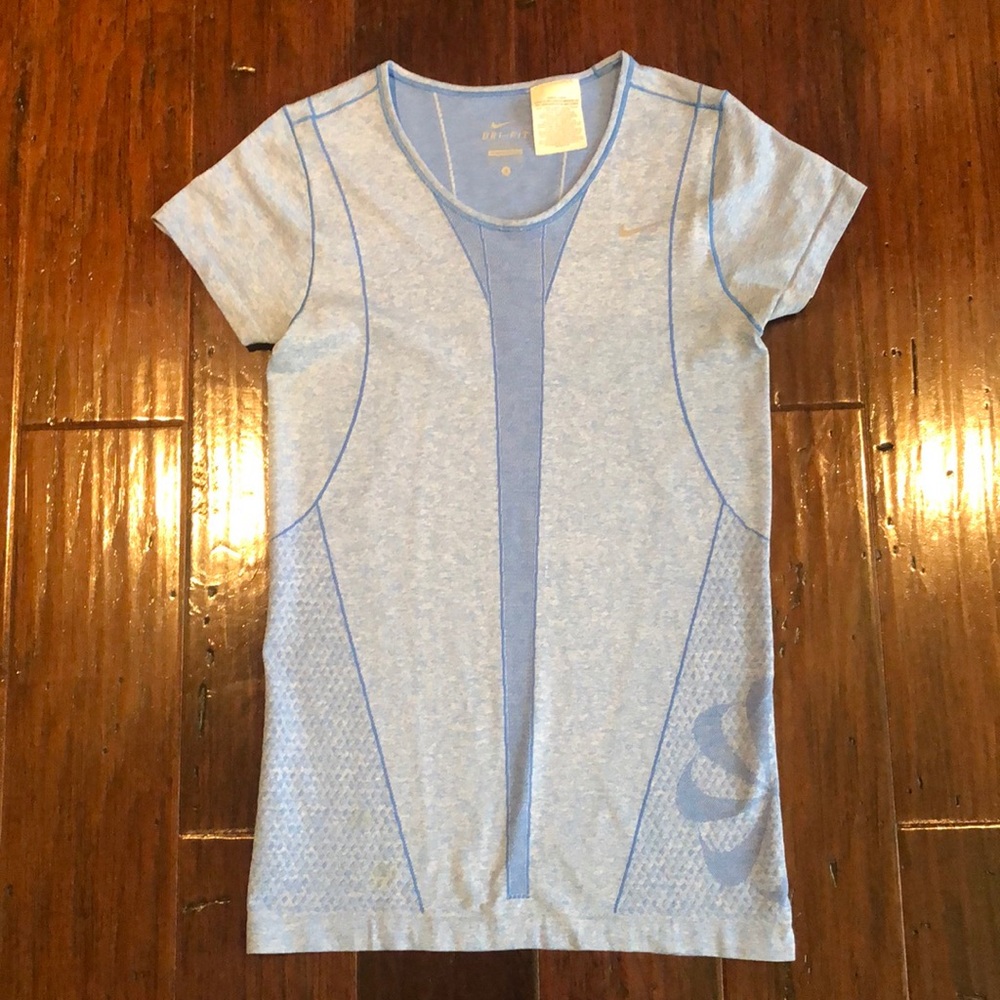 NIKE Dri-Fit Blue S/S Top